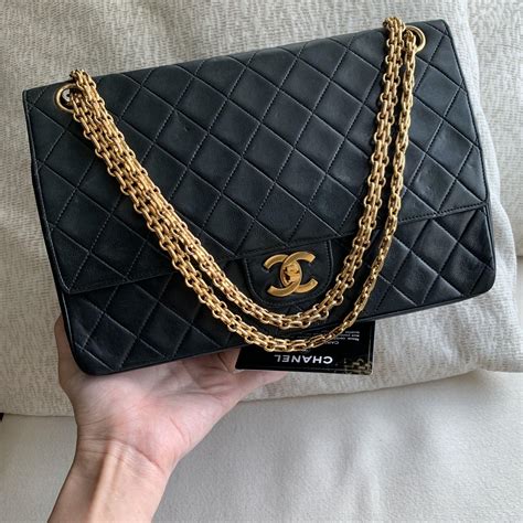 chanel reissue tote gold|Chanel chain tote.